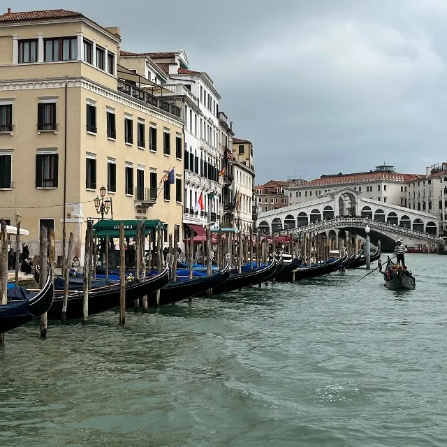 Venise en avril, entre pluie et accalmie