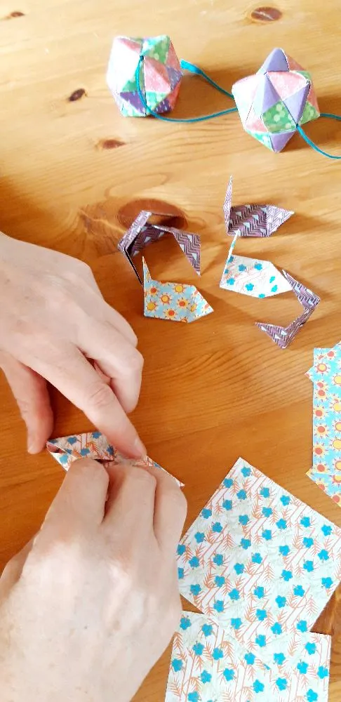 faire de la déco en Origami...