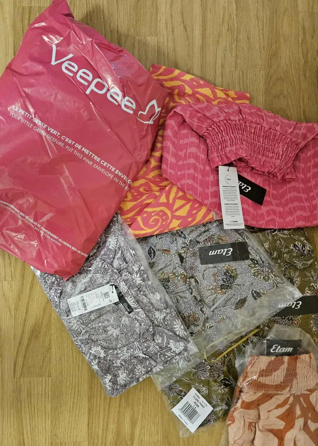Jolie commande colorée