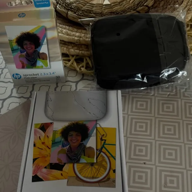 Mini imprimante hp pour mes photos cet été !