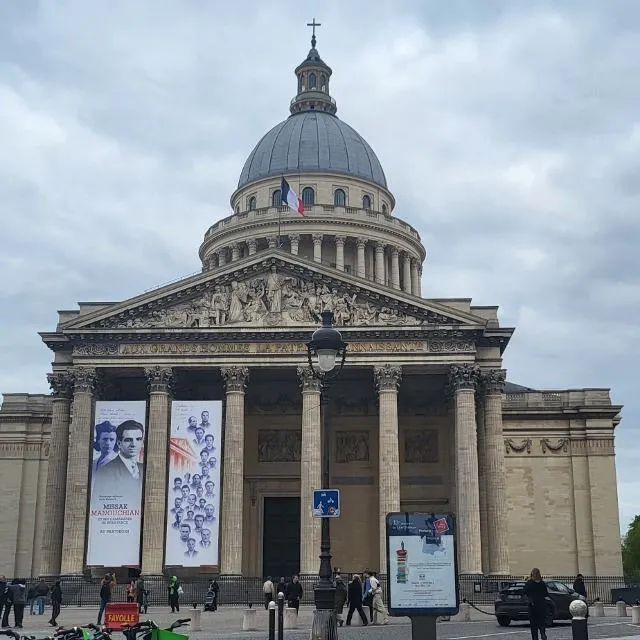 Panthéon et jardin du luxembourg