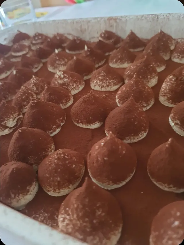 Un bon tiramisu d'anniversaire 🥰