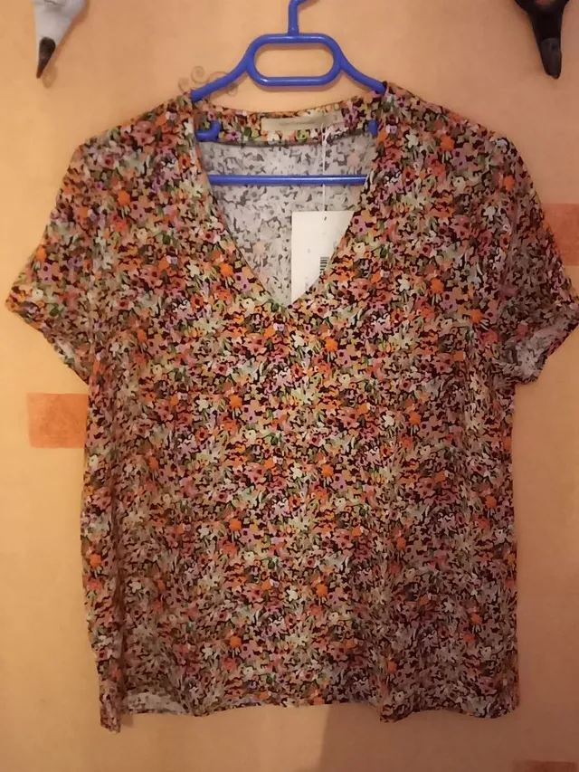 Blouse la fée maraboutée fleurie