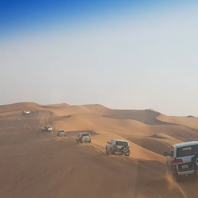 Un safari en 4x4 dans le désert de Dubaï