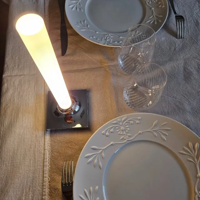 Comme pour un repas à la bougie