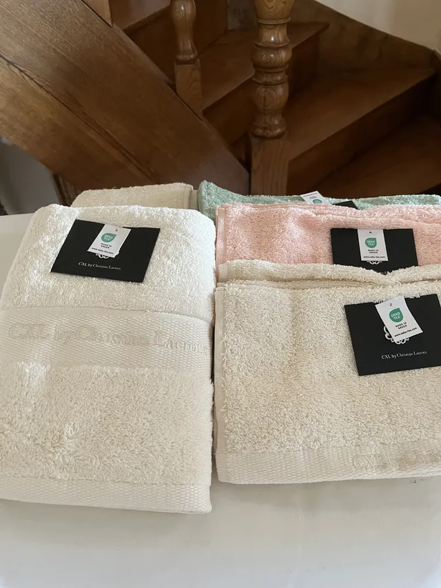 serviettes de toilette Christian Lacroix