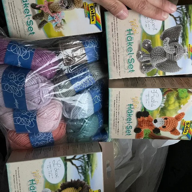 De quoi s’entraîner au crochet