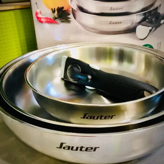 Poêle en inox SAUTER : la meilleur alternative santé