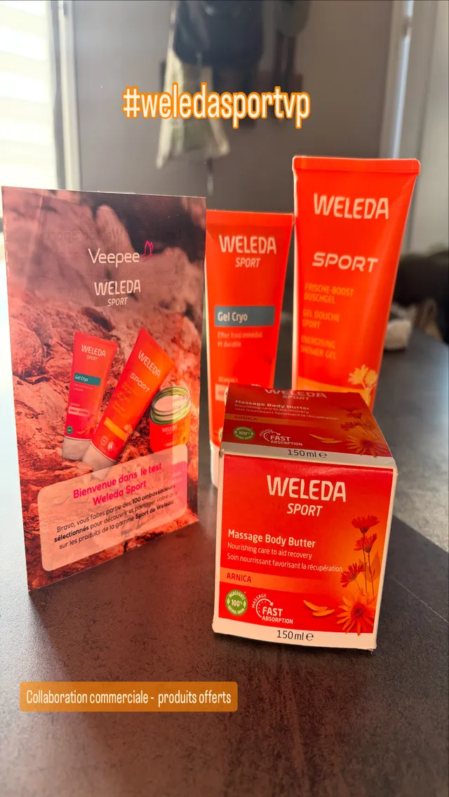 Collaboration commerciale weledasport - produits gratuits