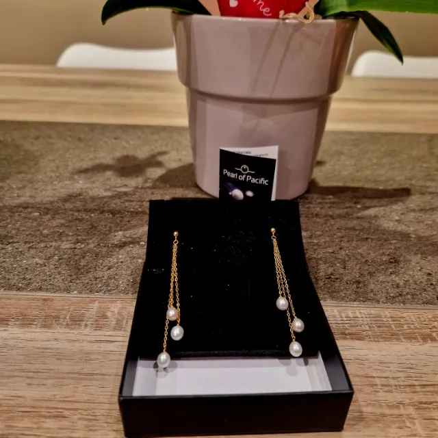 Boucles d'oreilles Pearl of Pacific