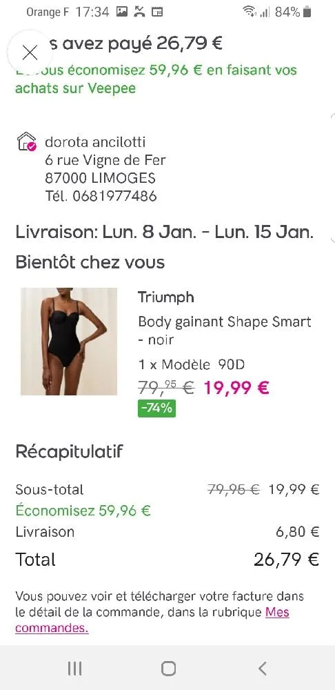 Vente Triumph