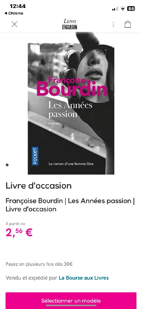 Les années passion