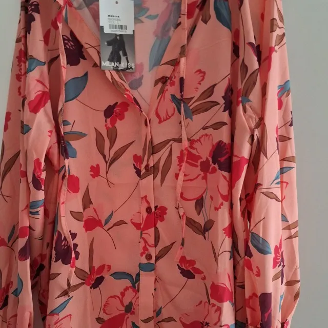 Chemise fleurie