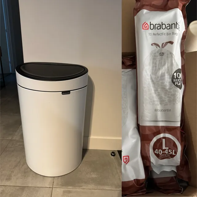 Des sacs poubelle adaptés et très solides