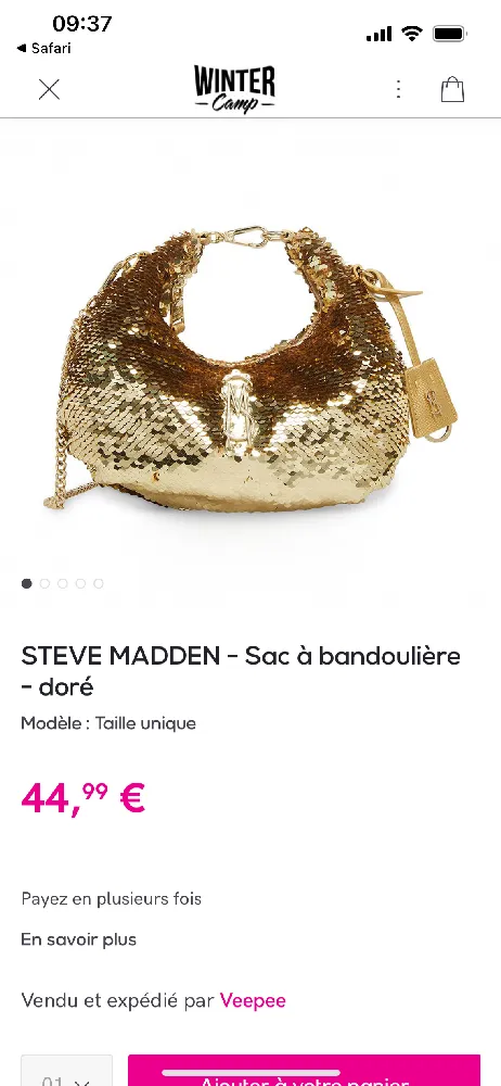 Accessoire pour une soirée pailletée 😍