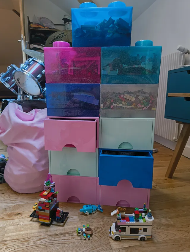 Des boites de Lego!