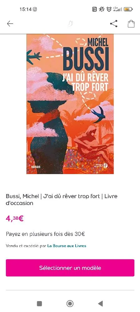 Michel bussi mon préféré