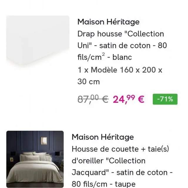 Parure maison héritage