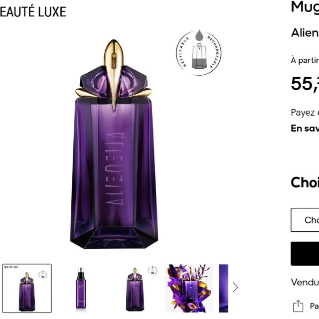 son parfum préféré