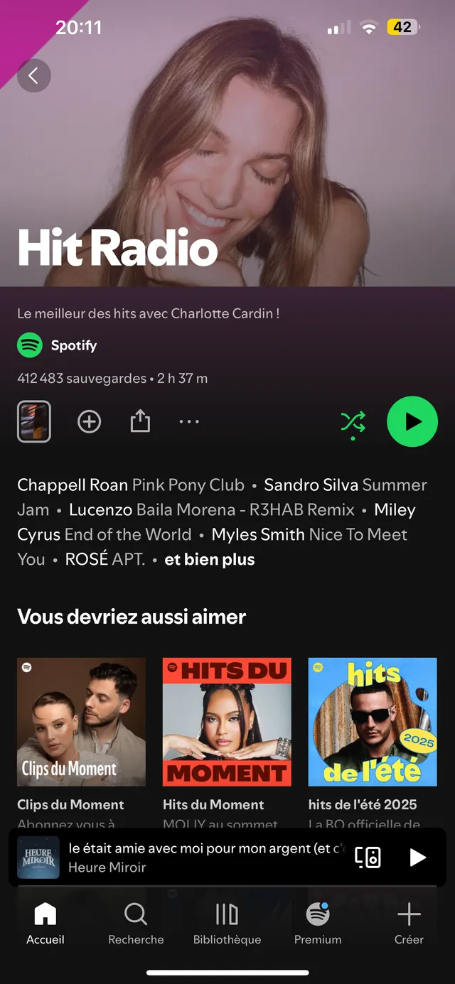 Mes playlists favorites