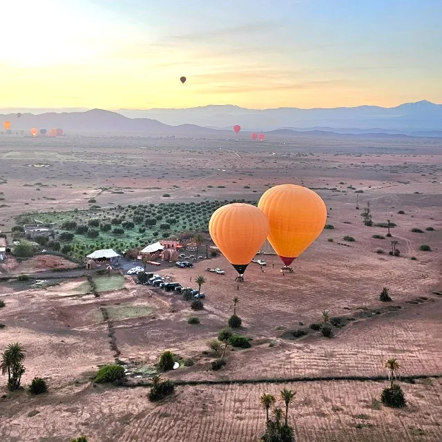 Vol en Mongolfière - Marrakech