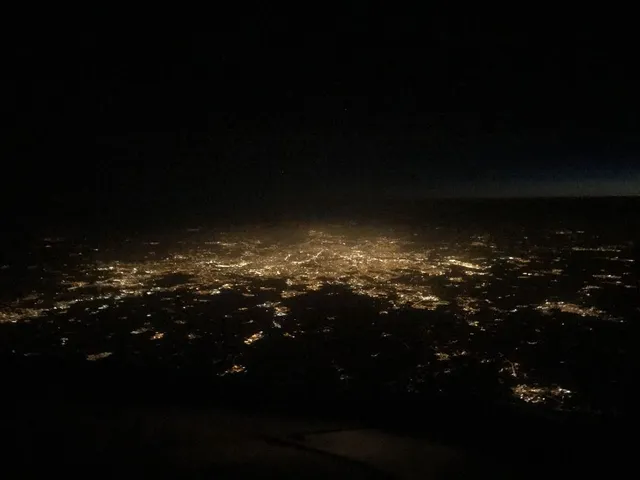 Vue du ciel, Paris