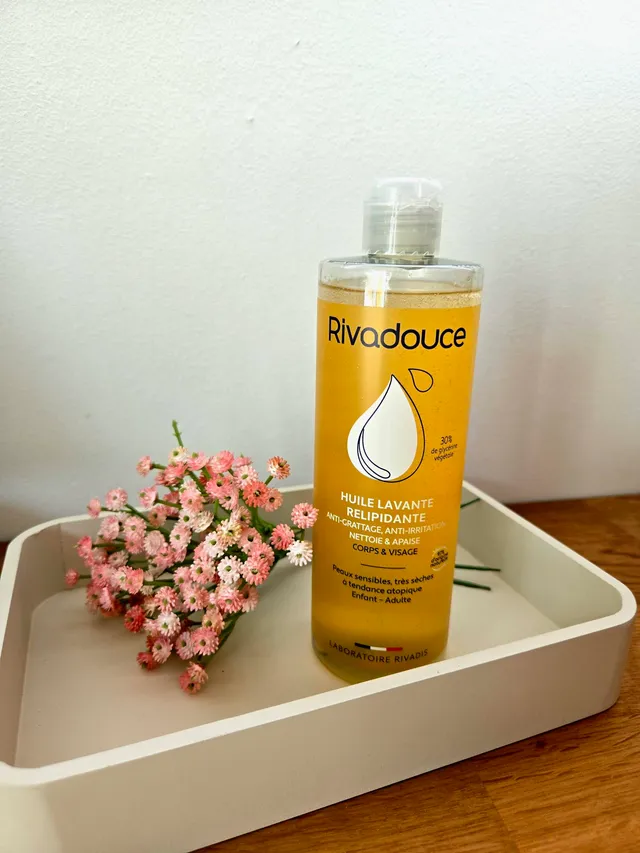 l'huile lavante relipidante Rivadouce