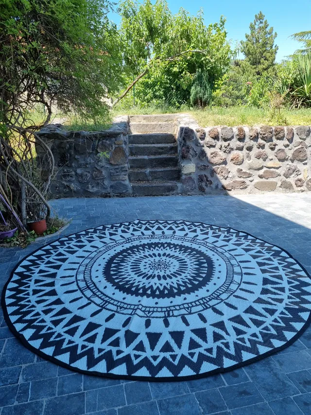 Quel beau tapis ethnique !