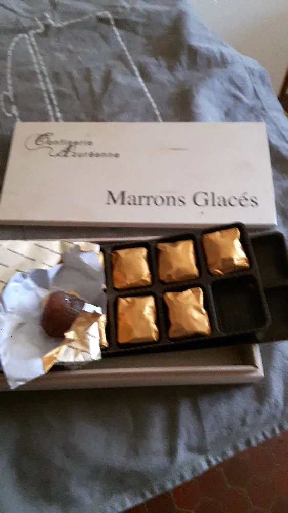 Marrons glacés LA C O N FISERIE AZUREENNE