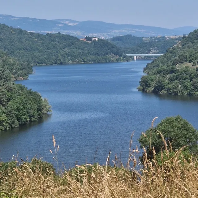 La Loire 42 : barrage de Villerest