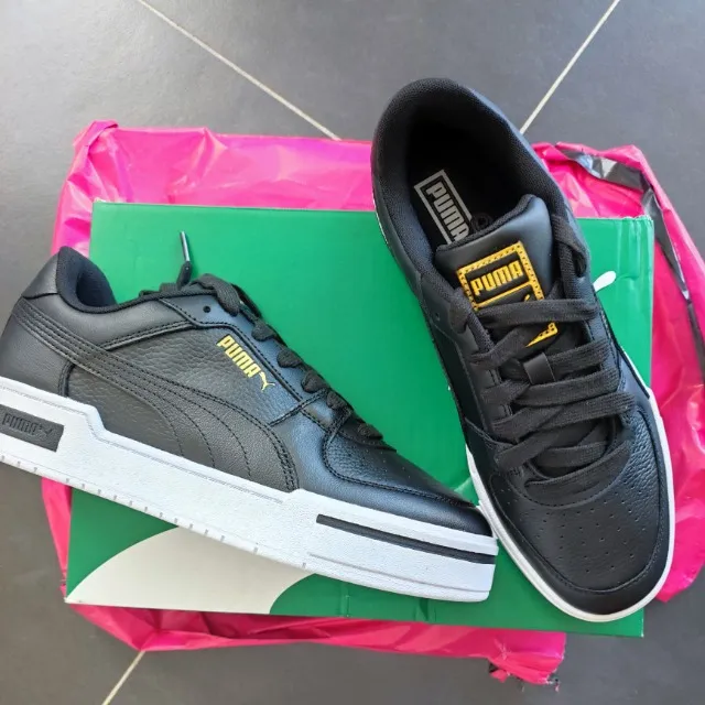 Puma Sneakers CA Pro Classic en cuir noir