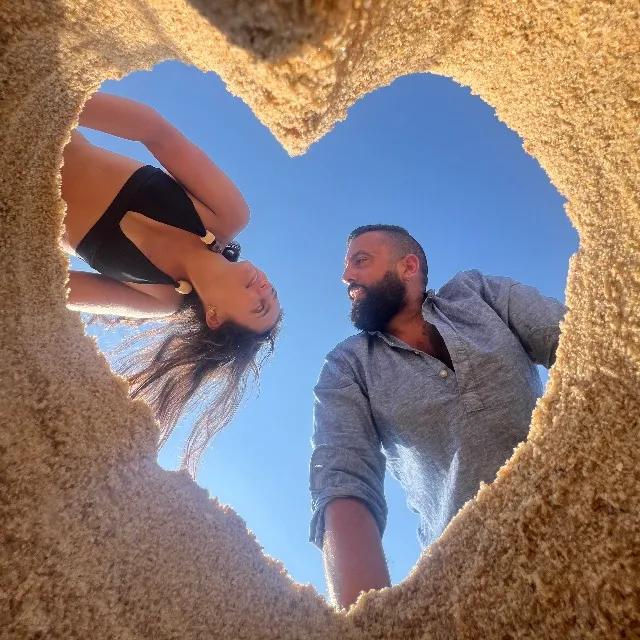 L’amour à la plage