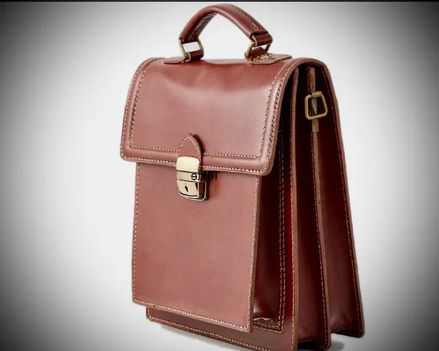 Très beau sac homme cuir