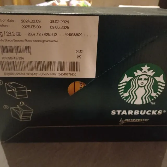 Commande starbucks