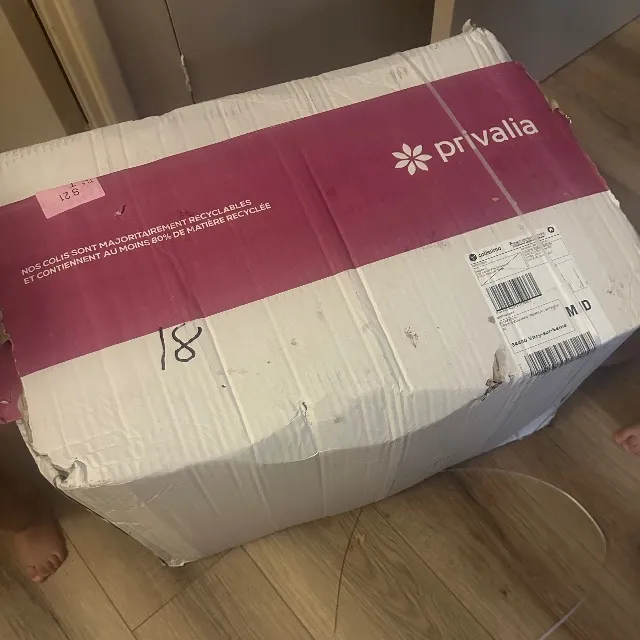 Commande arrivée