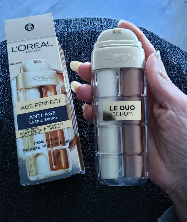 Achat du Sérum Anti-âge Le DUO Âge Perfect de L'Oréal ⭐