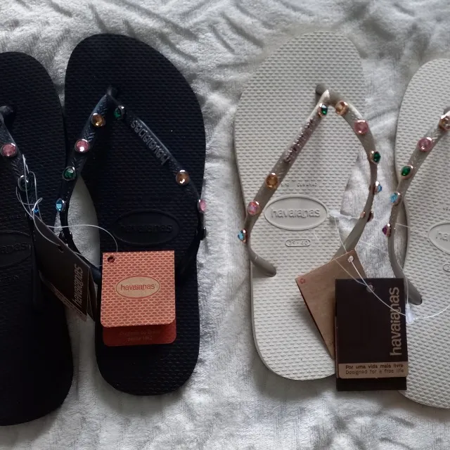Tongs havaianas avec strass