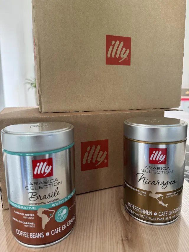 Café grains Illy