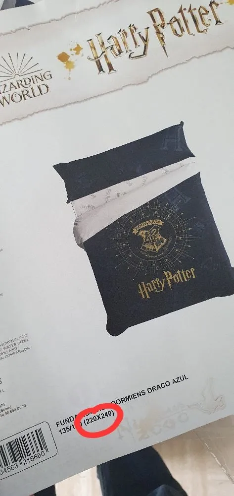 Housses de couette Harry Potter ! Cherchez (encore) l'erreur...