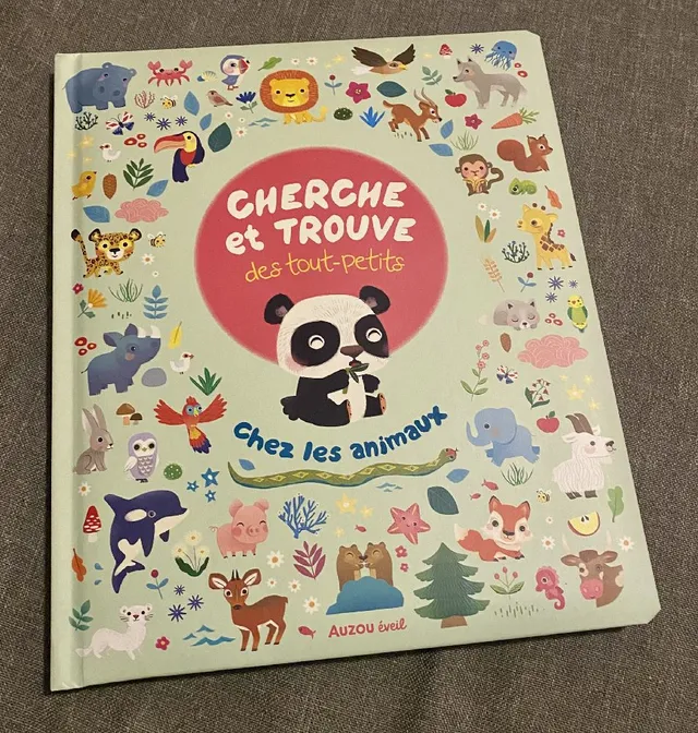 Cherche et trouve animaux Auzou