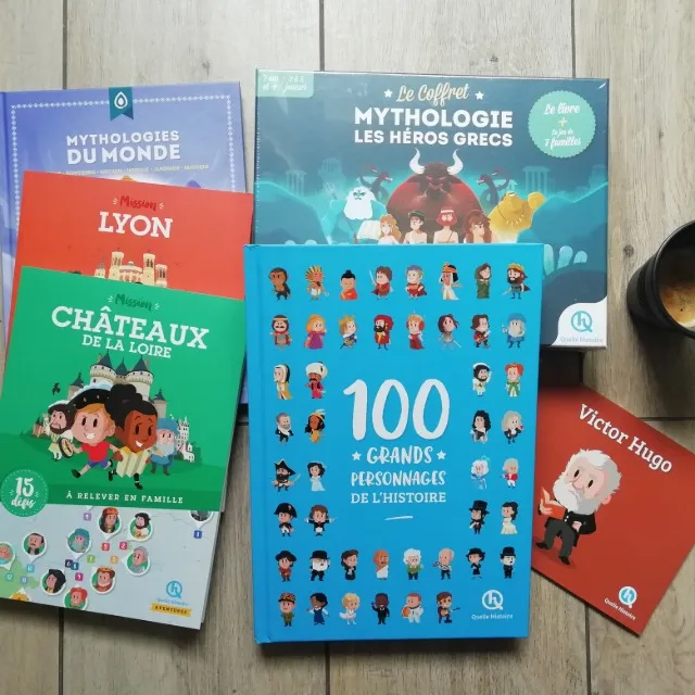 Magnifique commande Quelle Histoire!