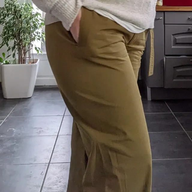 Pantalon large Zara