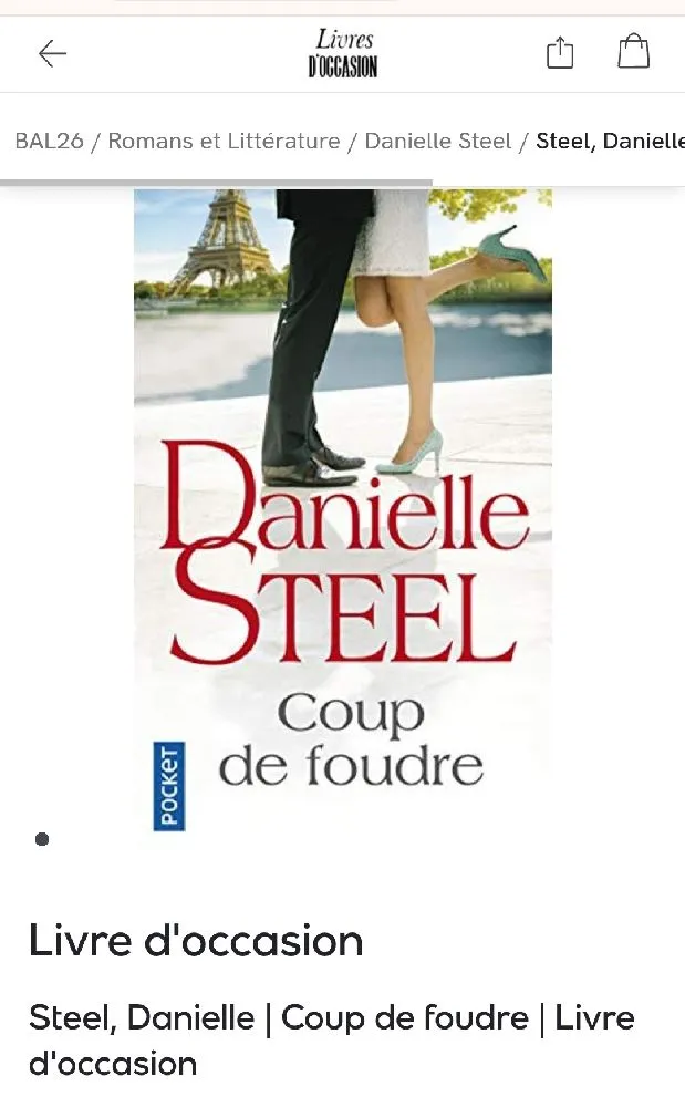 Coup de foudre Danielle Steel