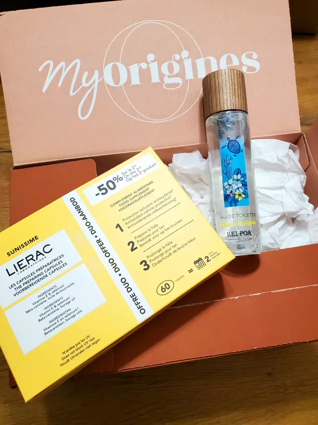My Origines, un colis qui sent bon l été 😍😎