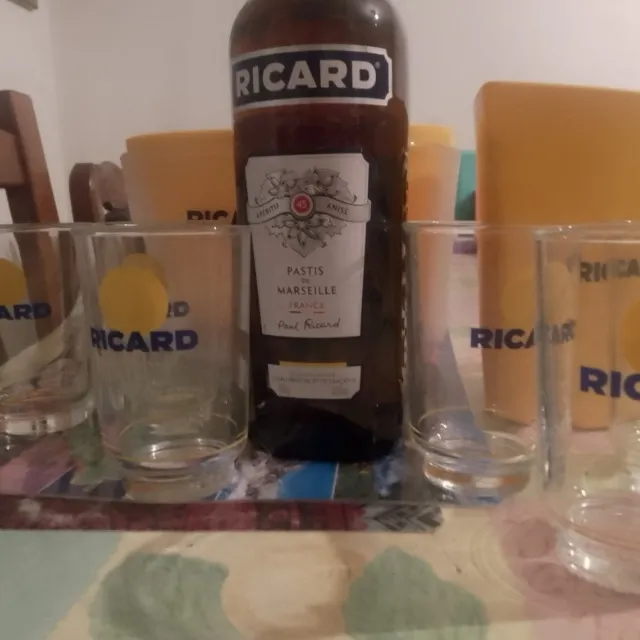 Ricard coffret verre et brocs