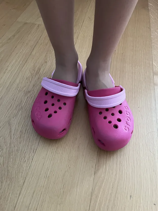Crocs rose enfant