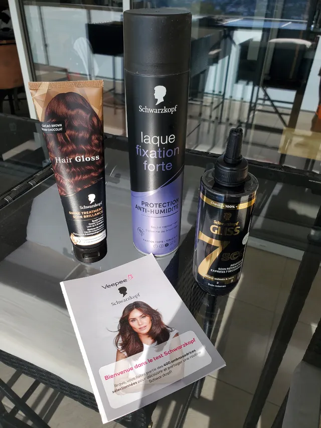 Unboxing Schwarzkopf reçue