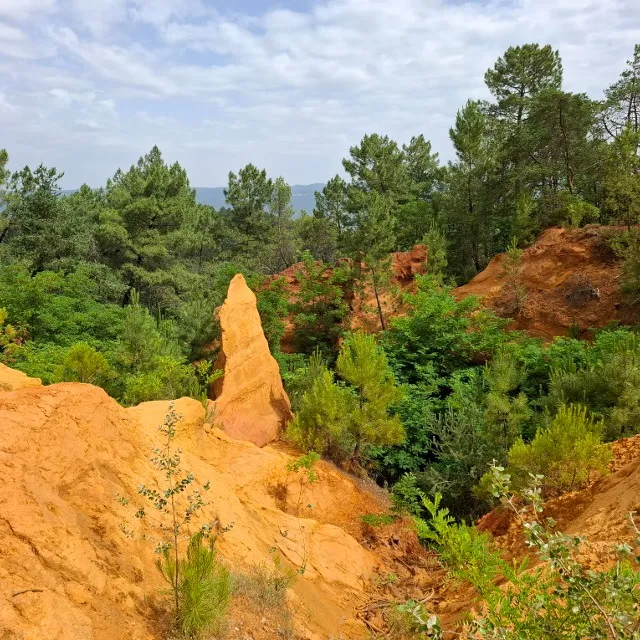 Roussillon et ses palettes de couleurs