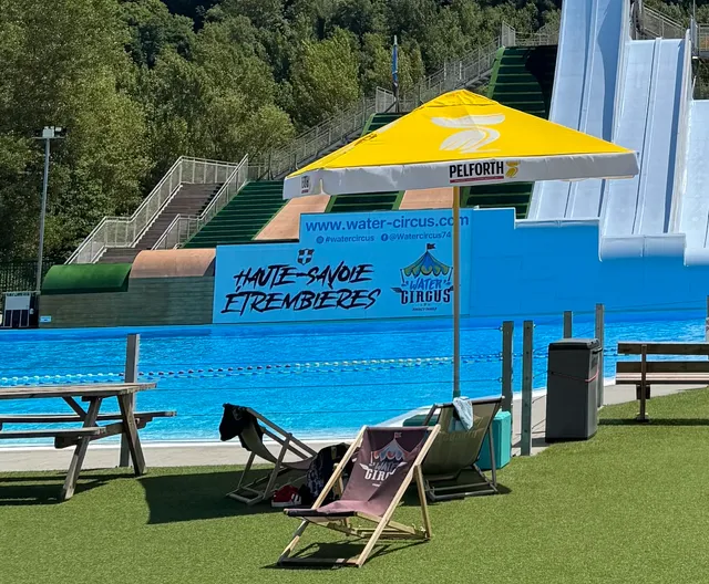 Water-circus à Etrembières en Haute-Savoie