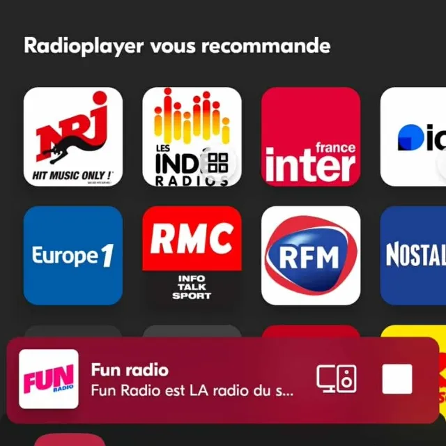 Appli pour écouter la radio